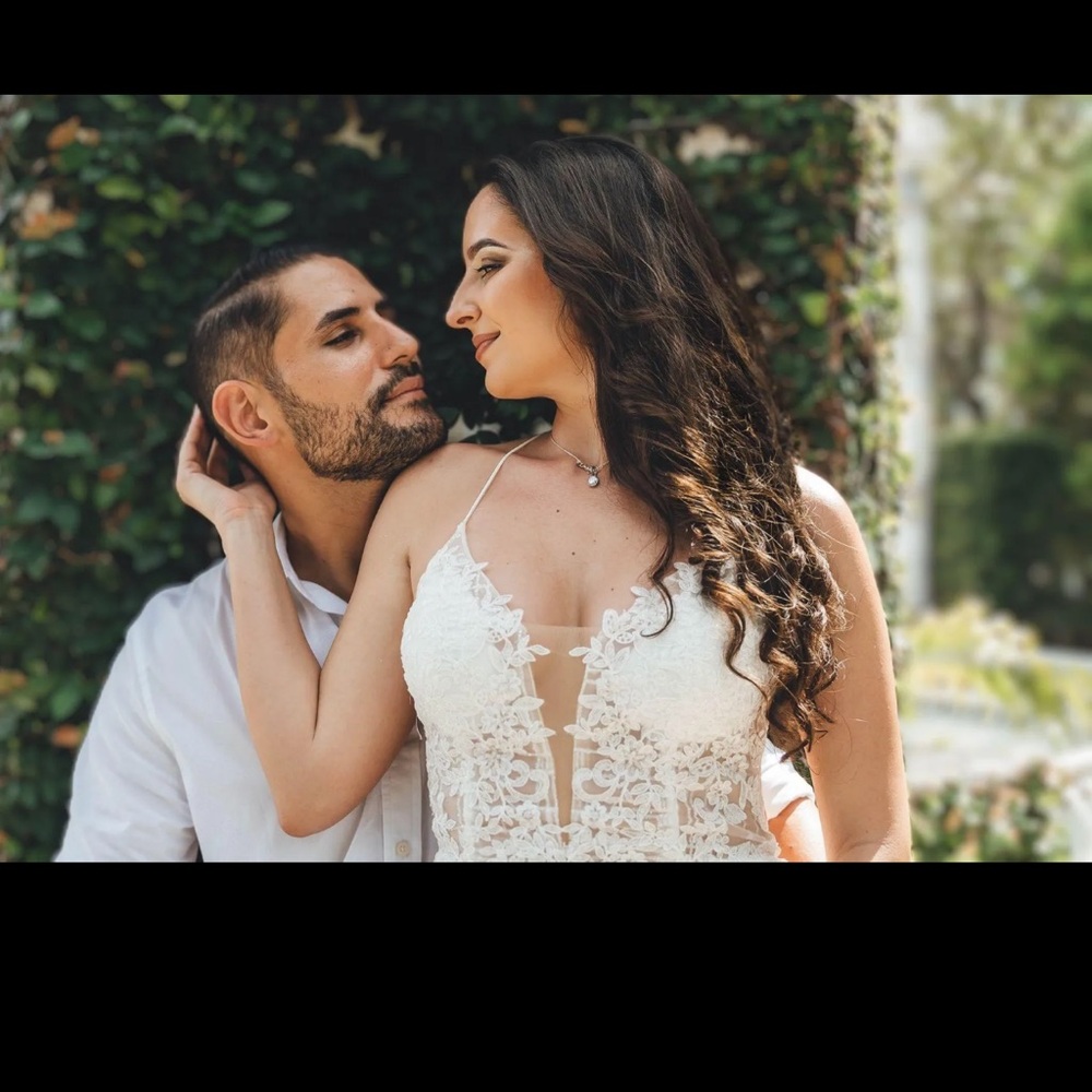Lulus White Bridal Dress - Wonderstruck White Glitter Lace-Up Dress - Picture 4 of 6